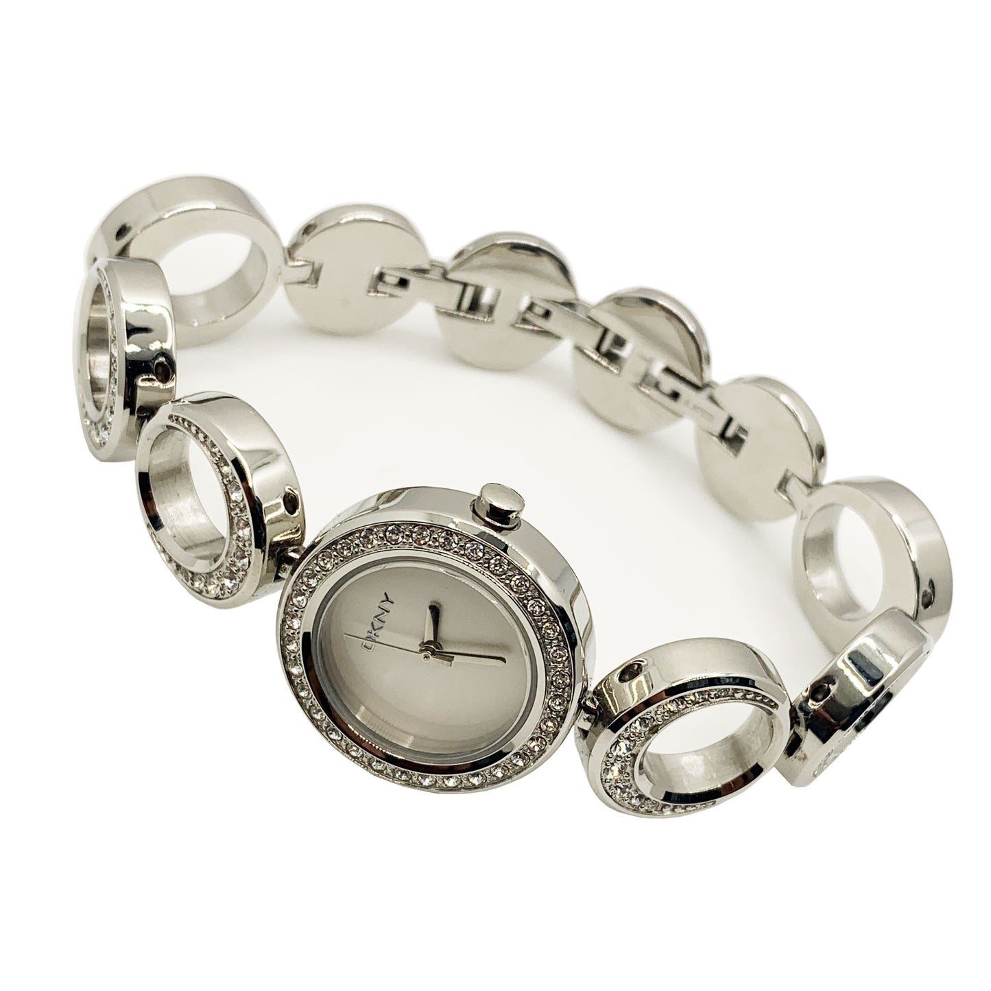 DKNY Ladies Bracelet Silver Dial Silver Watch NY3650 - Universal Jewelers & Watch Tools Inc.
