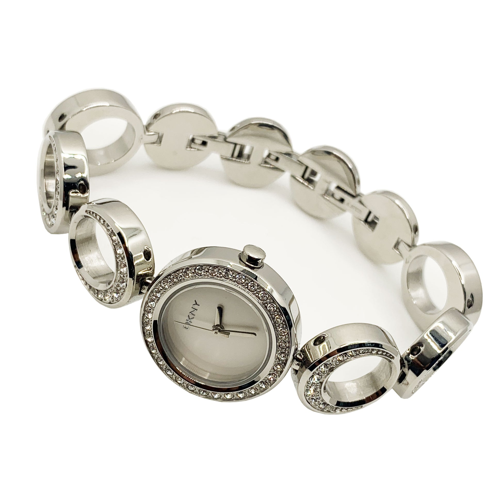 DKNY Ladies Bracelet Silver Dial Silver Watch NY3650 - Universal Jewelers & Watch Tools Inc.