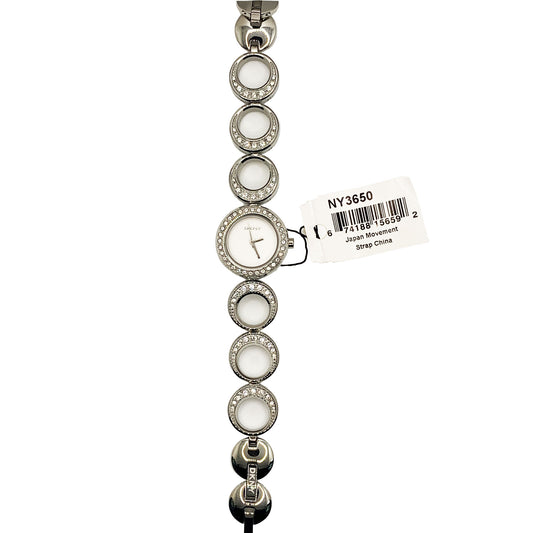 DKNY Ladies Bracelet Silver Dial Silver Watch NY3650 - Universal Jewelers & Watch Tools Inc.