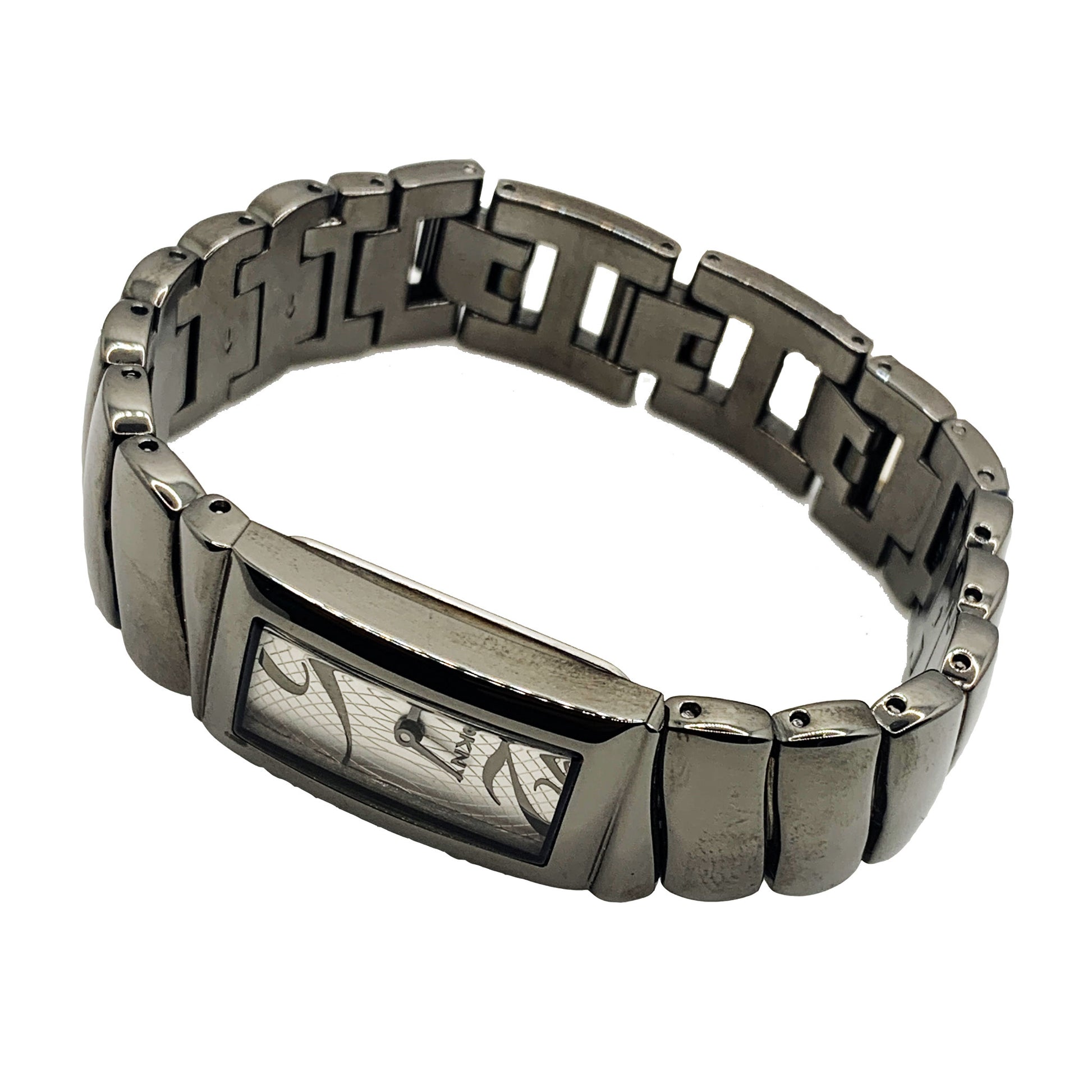 DKNY Ladies Bracelet Watch Comes With White Dial and Grey Bracelet NY4296 - Universal Jewelers & Watch Tools Inc.