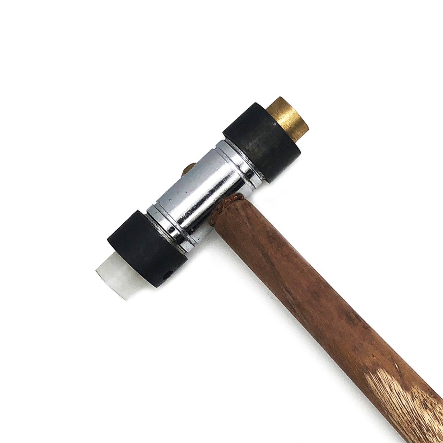 Two Headed Hammer with Brass & Plastic Jewelry and Watch Repairing Tools