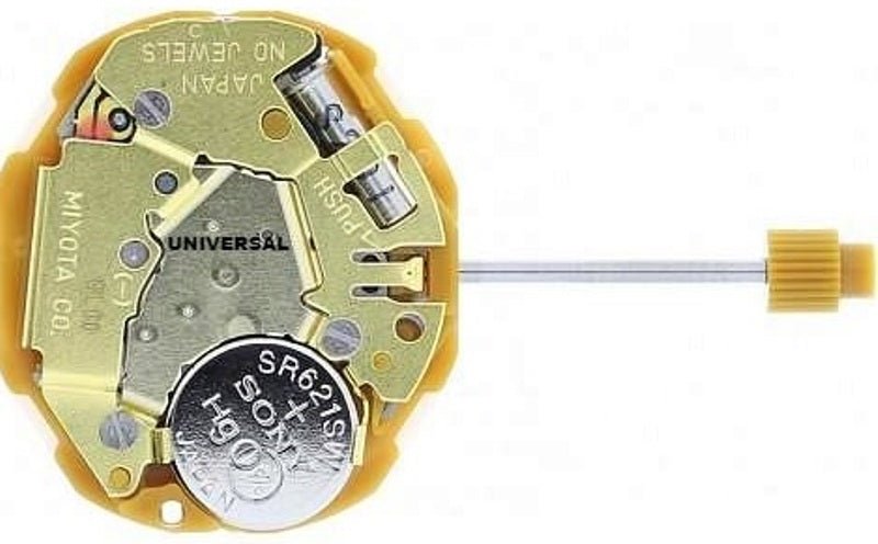 Miyota Quartz Movement Day and Date at 3 GL00 - Universal Jewelers & Watch Tools Inc.