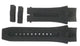 CURVED END SILICONE WATCH BAND BLACK COLOR STRAP 26 mm invicta - Universal Jewelers & Watch Tools Inc.