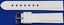 LOT OF 6PCS. SILICONE WATCH BANDS WHITE COLOR 18MM, 20MM & 26MM - Universal Jewelers & Watch Tools Inc.