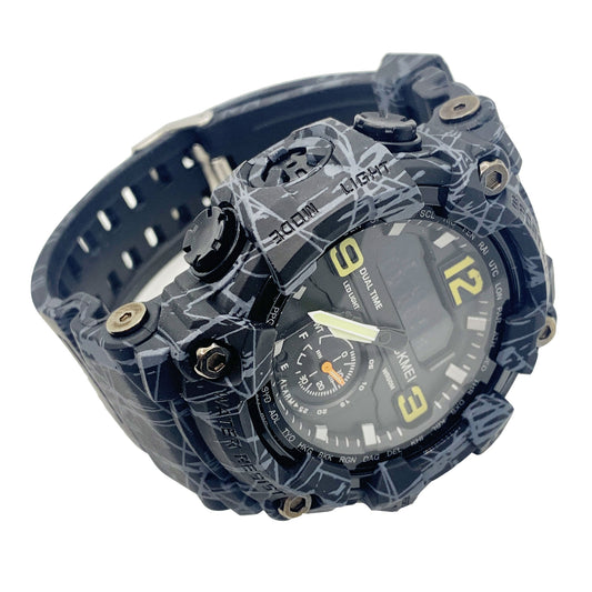 Men Sports Watch Digital and Analogue - 1637 Free Shipping in USA - Universal Jewelers & Watch Tools Inc.