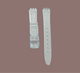 Swatch Replacement Plastic PVC Watch Band Flat Transparent without Pins 12mm - Universal Jewelers & Watch Tools Inc.