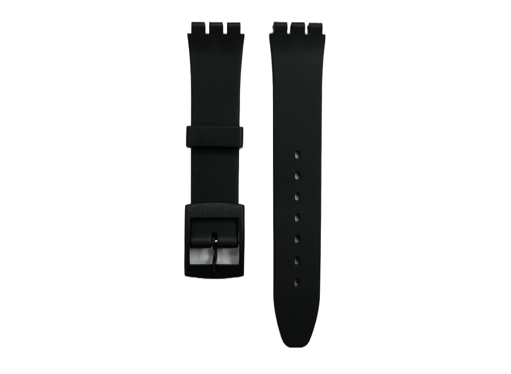 Flexible Replacement Plastic PVC Watch Band Plain Flat without Pins 17mm - Universal Jewelers & Watch Tools Inc.