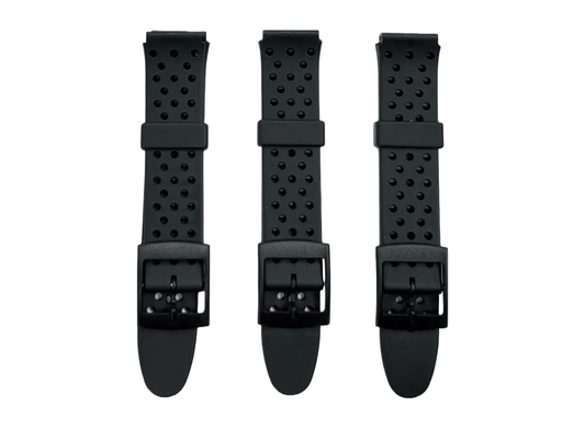 Flexible Replacement Plastic PVC Watch Band with Holes without Pins 17mm - Universal Jewelers & Watch Tools Inc.