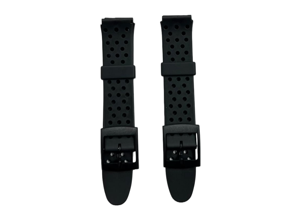 Flexible Replacement Plastic PVC Watch Band with Holes without Pins 17mm