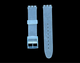 Swatch Replacement Plastic PVC Watch Band Horizontal Lines without Pins 17mm - Universal Jewelers & Watch Tools Inc.
