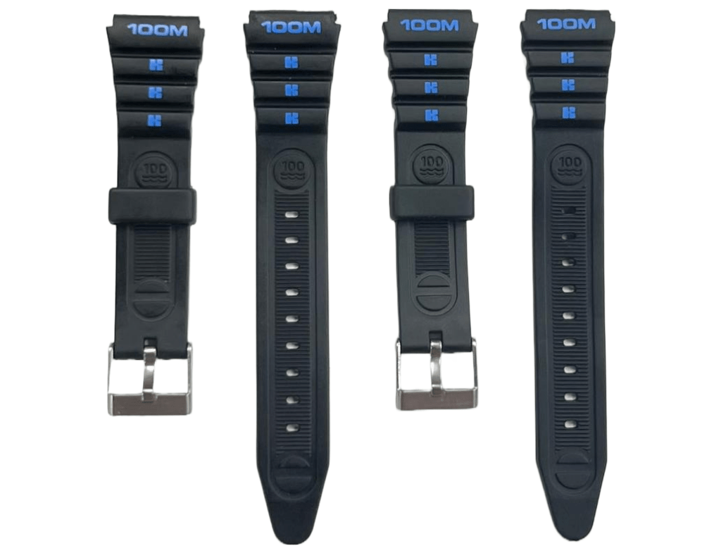 Water Resistant PVC Sport Watch Band 18MM Fits Timex, Casio and Others - Universal Jewelers & Watch Tools Inc.