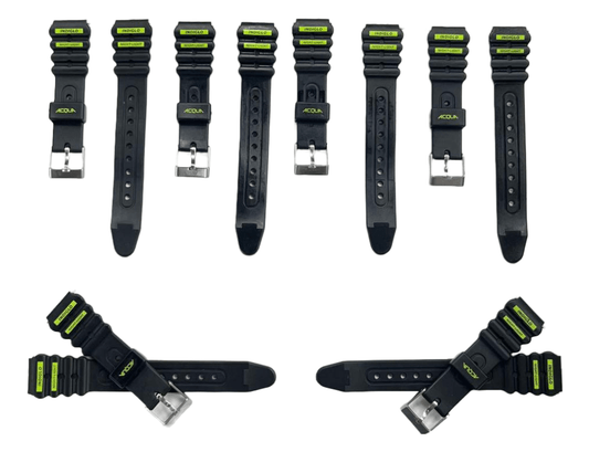 Water Resistant PVC Sport Watch Band Strap 16mm Fits Timex and Others - Universal Jewelers & Watch Tools Inc.