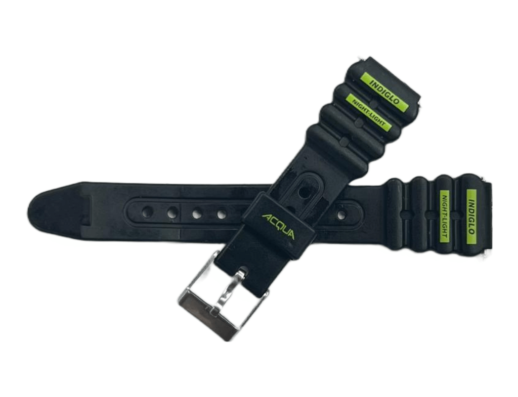 Water Resistant PVC Sport Watch Band Strap 16mm Fits Timex and Others - Universal Jewelers & Watch Tools Inc.