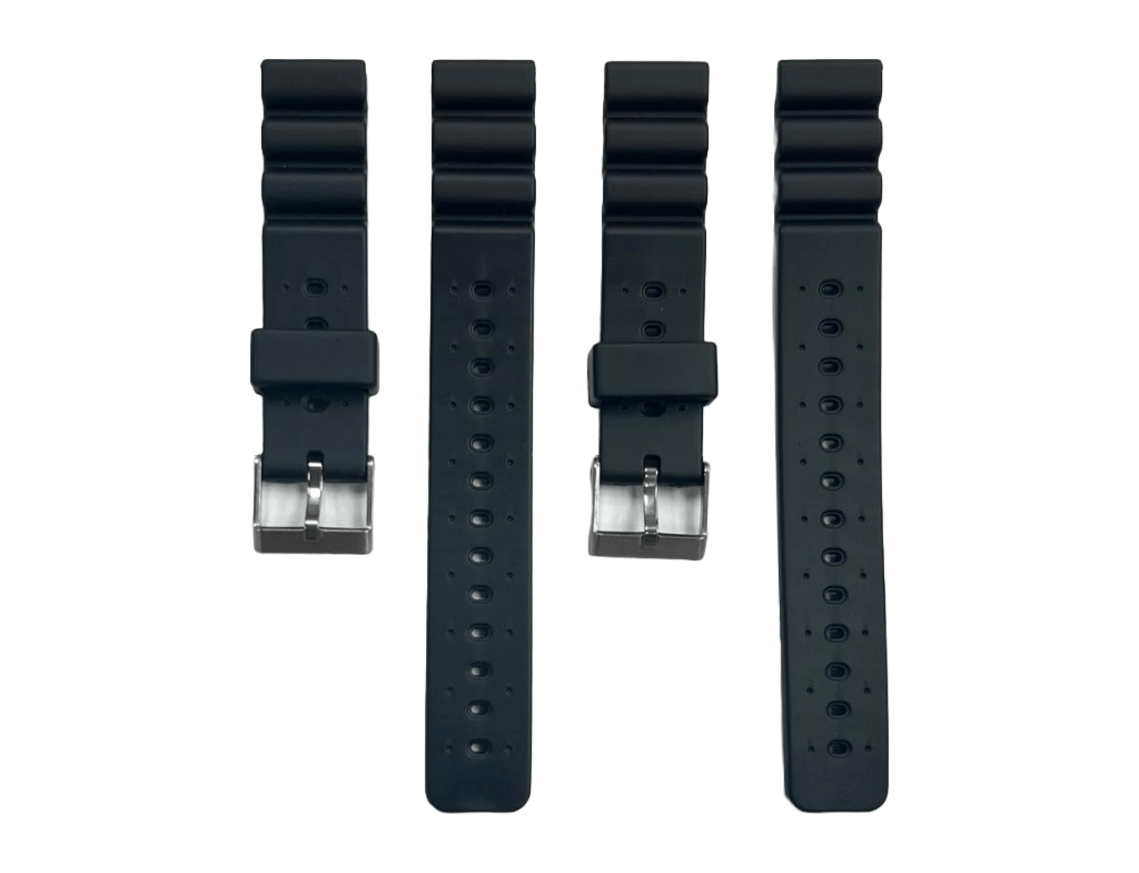 Sport Rubber Watch Band Strap Fits 18MM fits Citizen,Seiko,Casio Diver Watches - Universal Jewelers & Watch Tools Inc.