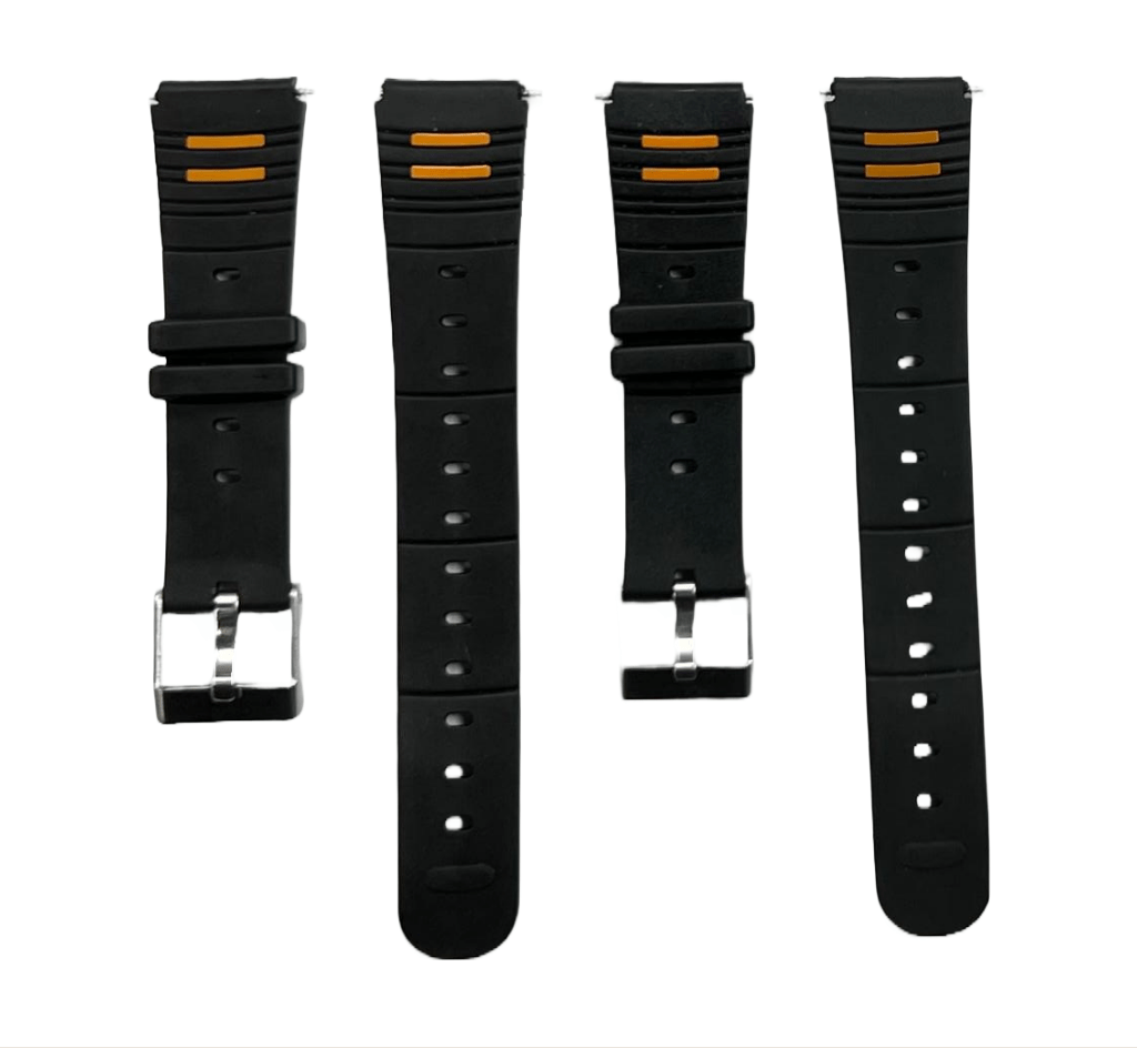 Water Resistant PVC Sport Watch Band Strap 16mm Fits Timex, Casio and others - Universal Jewelers & Watch Tools Inc.