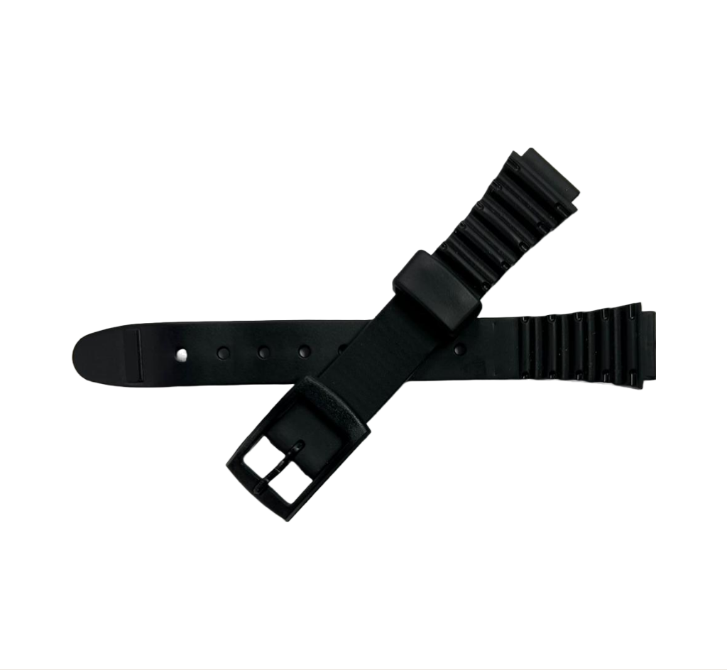 Water Resistant PVC Sport Watch Band 12MM Fits Timex, Casio and Others