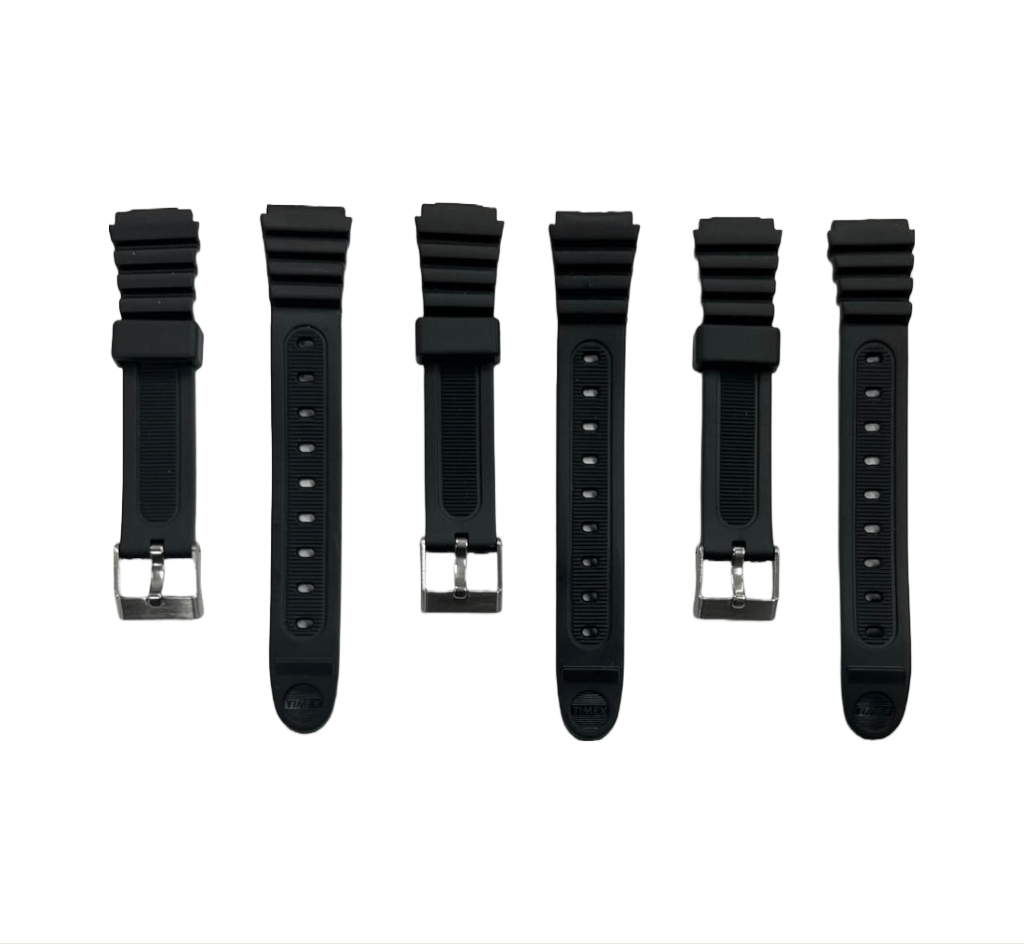 Fits Timex, Casio Water Resistant PVC Sport Watch Band 12MM - Universal Jewelers & Watch Tools Inc.