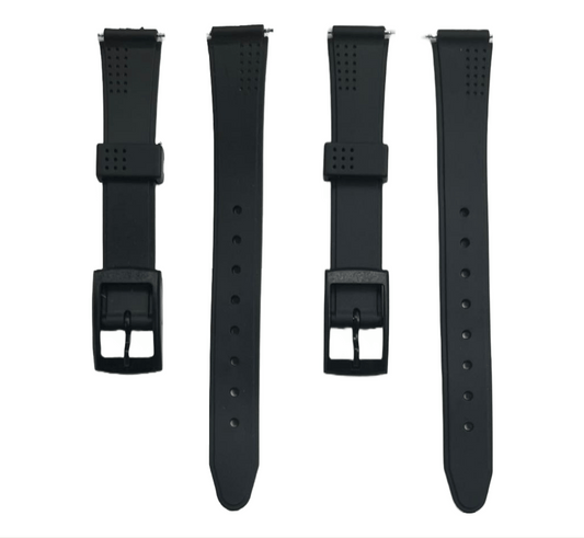 PVC Small Dots Design Sport Watch Band 12MM Fits Timex, Casio and Others - Universal Jewelers & Watch Tools Inc.