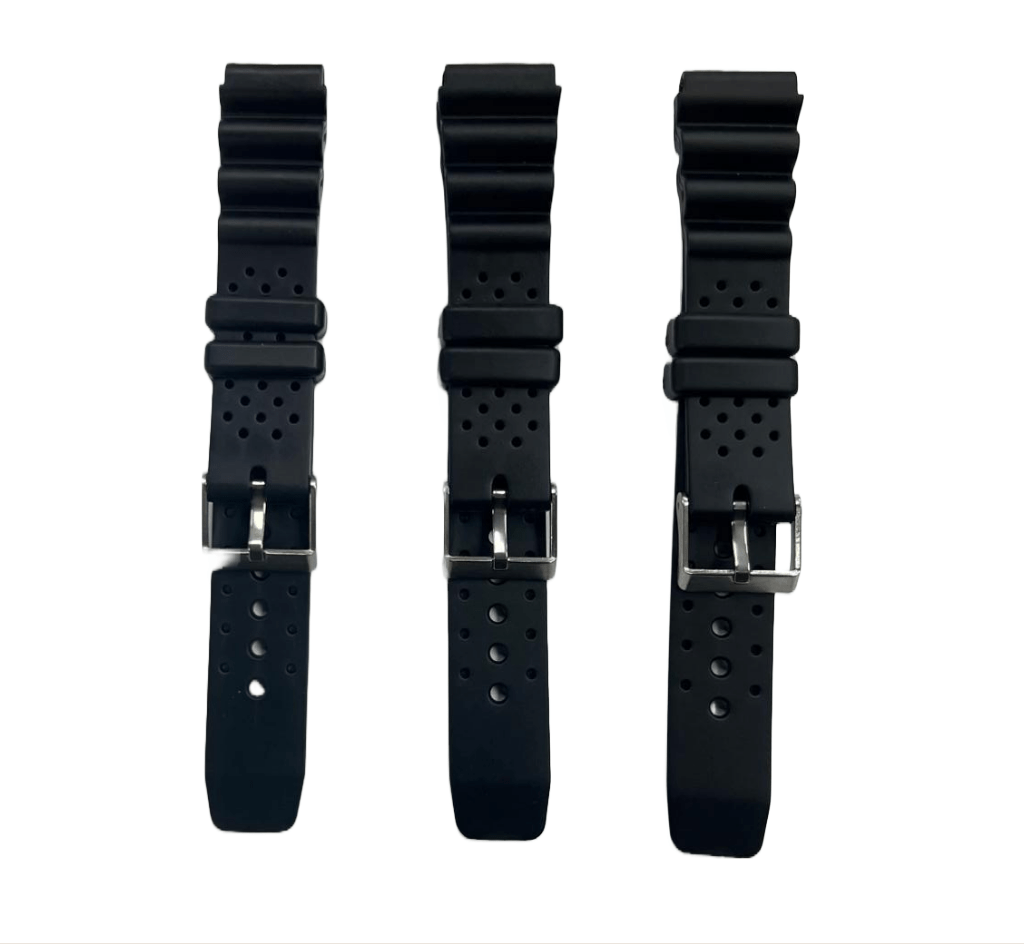 Sport Rubber Watch Band Fits 20MM Fits Seiko,Casio,Citizen Diver Watches - Universal Jewelers & Watch Tools Inc.