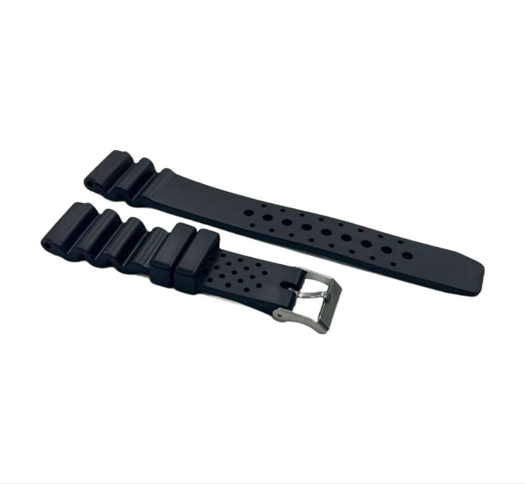 Sport Rubber Watch Band Fits 20MM Fits Seiko,Casio,Citizen Diver Watches - Universal Jewelers & Watch Tools Inc.