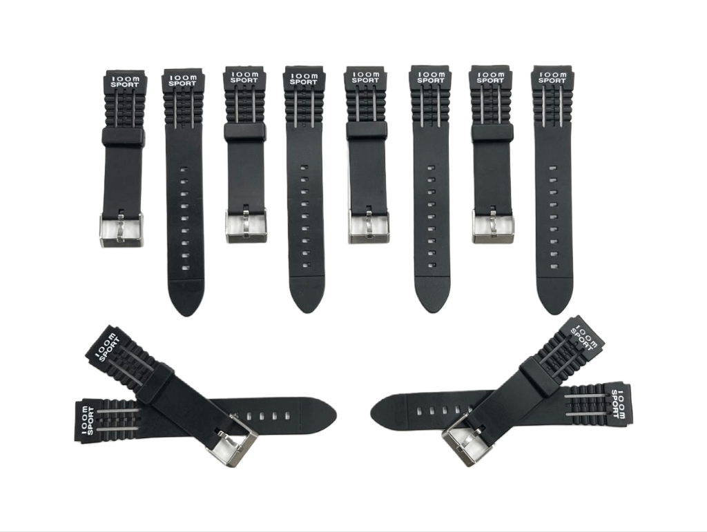 Water Resistant PVC Sport Watch Band Strap 19mm Fits Timex, Casio and Others - Universal Jewelers & Watch Tools Inc.