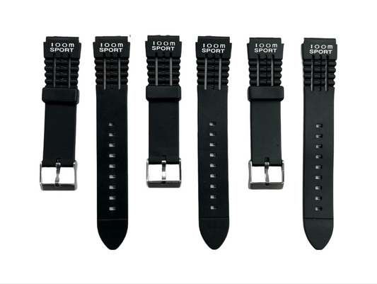 Water Resistant PVC Sport Watch Band Strap 19mm Fits Timex, Casio and Others - Universal Jewelers & Watch Tools Inc.