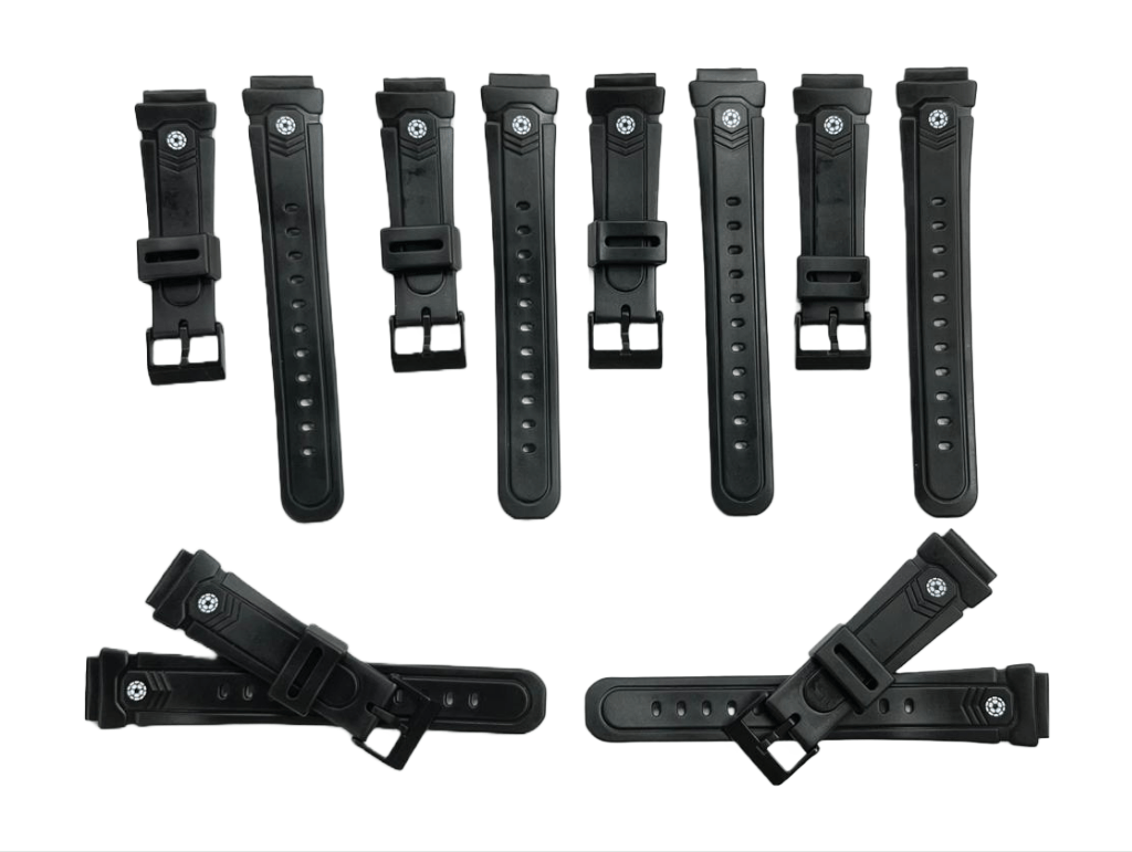Water Resist Diving Sport PVC Watch Band 18mm Fits Timex Casio and Others - Universal Jewelers & Watch Tools Inc.