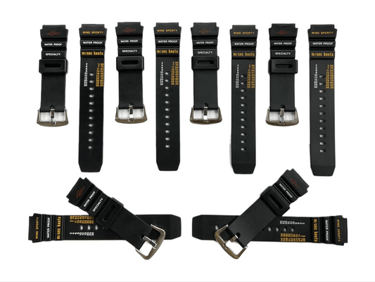 Rubber Watch Band Strap Printed Fits 20MM fits Citizen,Seiko,Casio Diver Watches - Universal Jewelers & Watch Tools Inc.