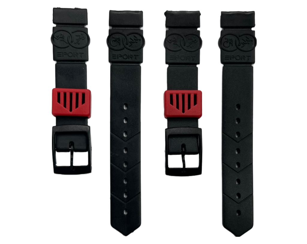 Water Resistant PVC Sport Watch Band Strap 18mm Fits Timex, Casio and others - Universal Jewelers & Watch Tools Inc.
