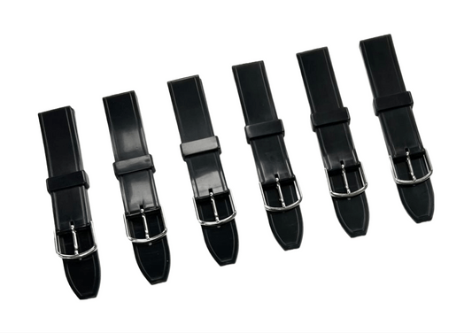 Water Resistant Shinny PVC Plastic Watch Band 18mm & 14mm Fits Casio and Others - Universal Jewelers & Watch Tools Inc.
