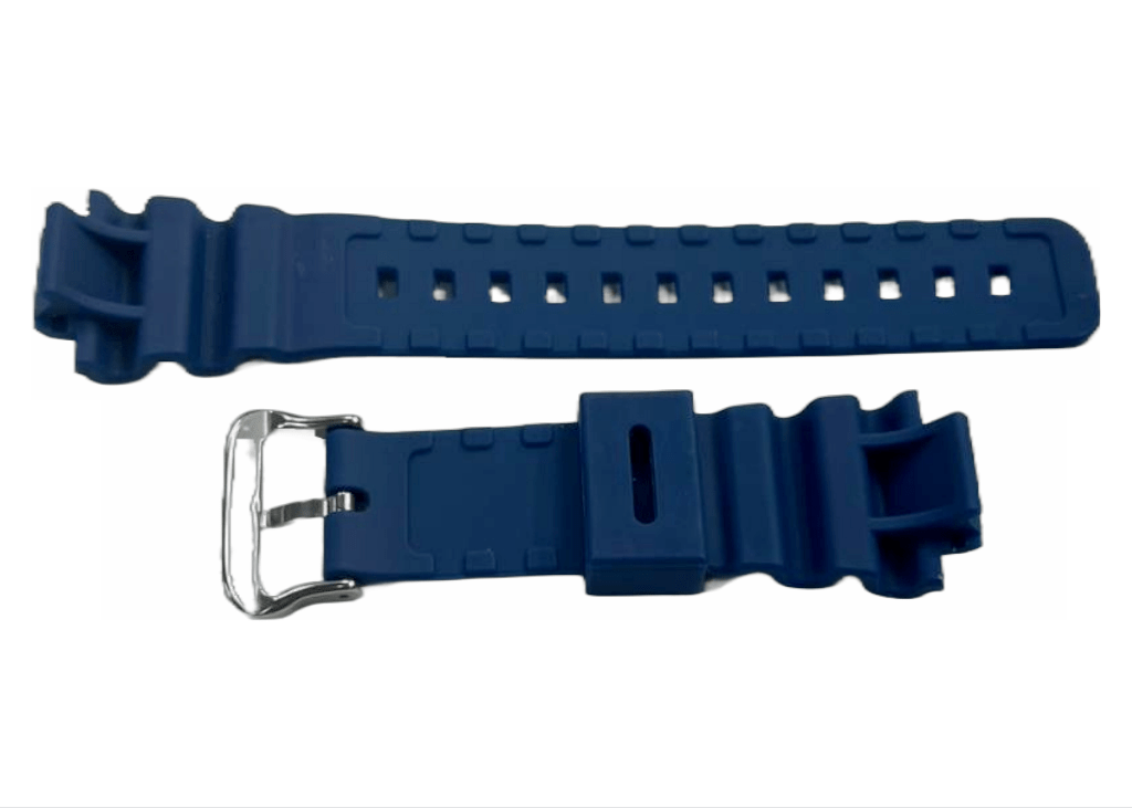 Casio Genuine Replacement Strap PU MATERIAL Rubber 16mm Fit For Casio G - Shock GA2100 GA21101 DW GW 5600 5610 5200 5700 6900 - Universal Jewelers & Watch Tools Inc.