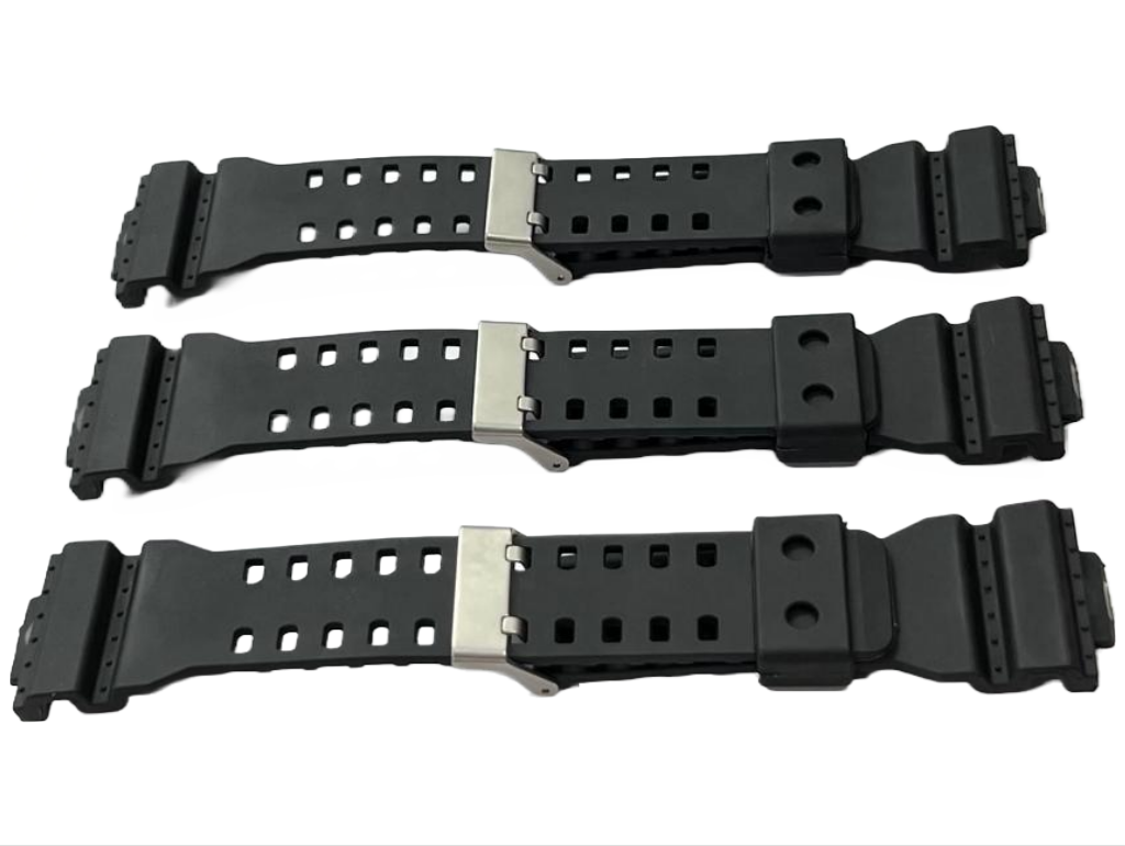 Genuine Casio G-Shock Watch Band Replacement Fits for GA-100 110 GD-120 5146 5081 GAC-100, GA-100C, GA-300, GA-100, G-8900, GA-120 and Other models