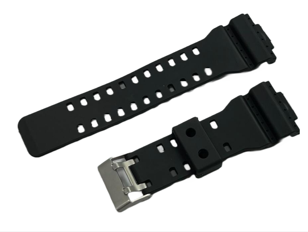 Genuine Casio G-Shock Watch Band Replacement Fits for GA-100 110 GD-120 5146 5081 GAC-100, GA-100C, GA-300, GA-100, G-8900, GA-120 and Other models