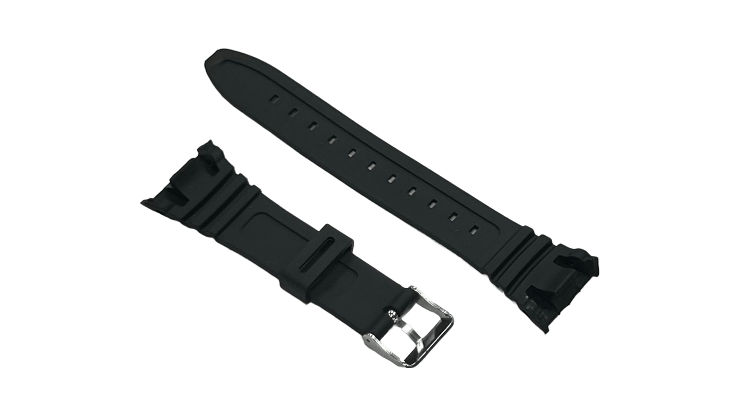 Genuine Casio Watch Band Rubber Resin Strap fits to W - 96H - 1A W - 96H - 1B W - 96H - 2A W - 96H - 3A W - 96H - 4A2 W - 96H - 9A W - 96H - 4A - Universal Jewelers & Watch Tools Inc.