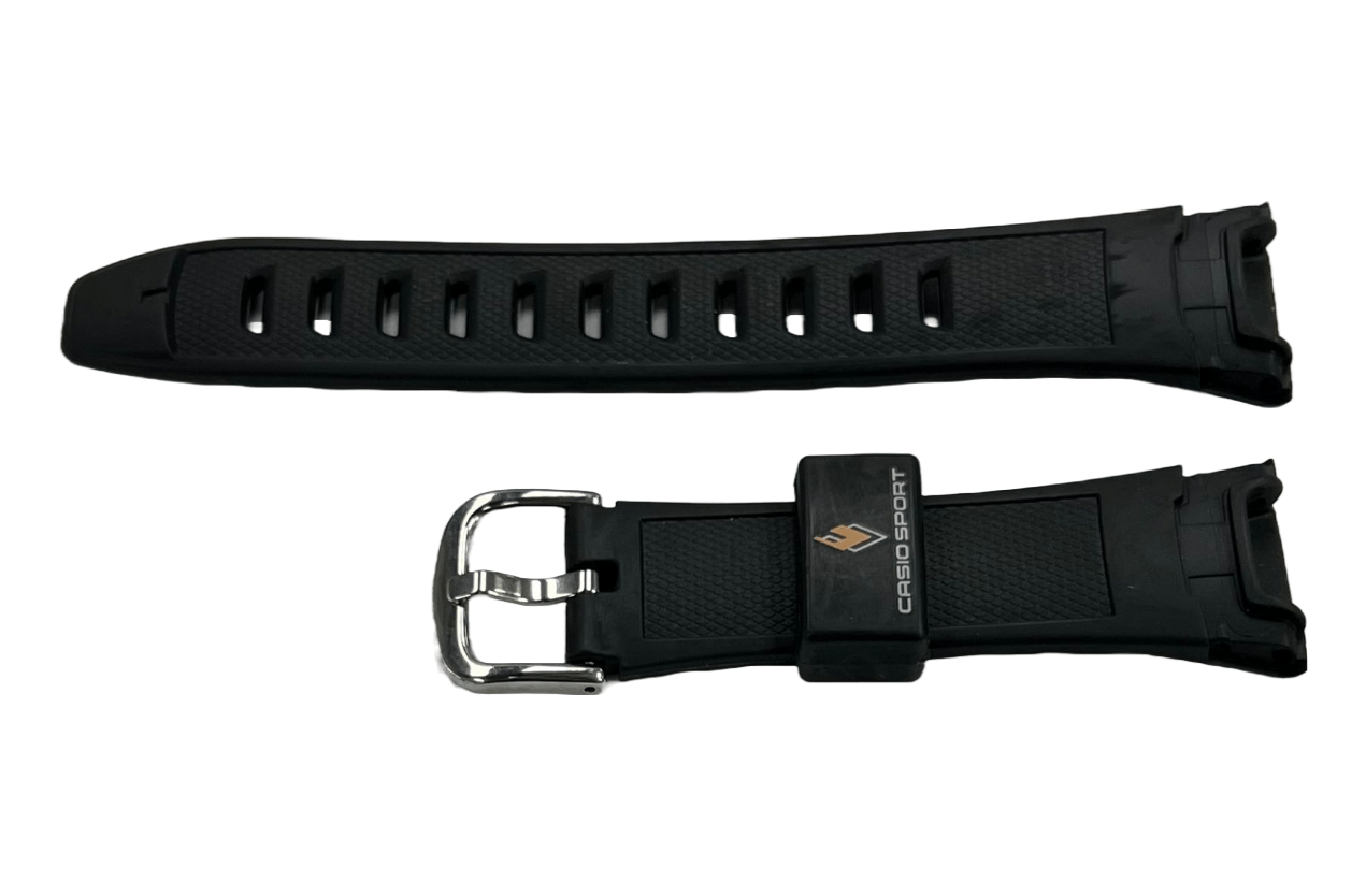 CASIO G - SHOCK PRO TREK Tough Solar Watch Band Strap PRG130 PRW1500 Black Rubber - Universal Jewelers & Watch Tools Inc.