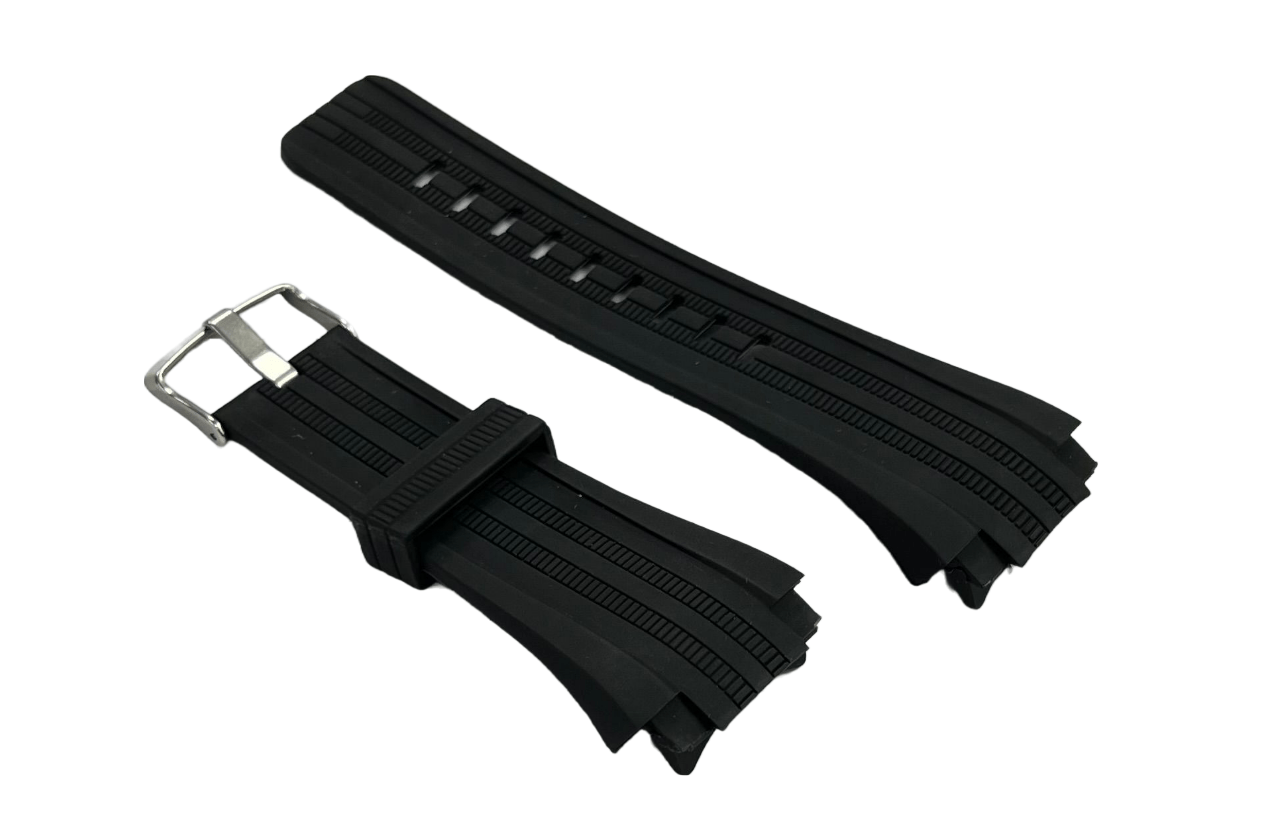 Fits CASIO G - Shock Black Rubber Watch Band Strap 0F SIZE 26MM - Universal Jewelers & Watch Tools Inc.