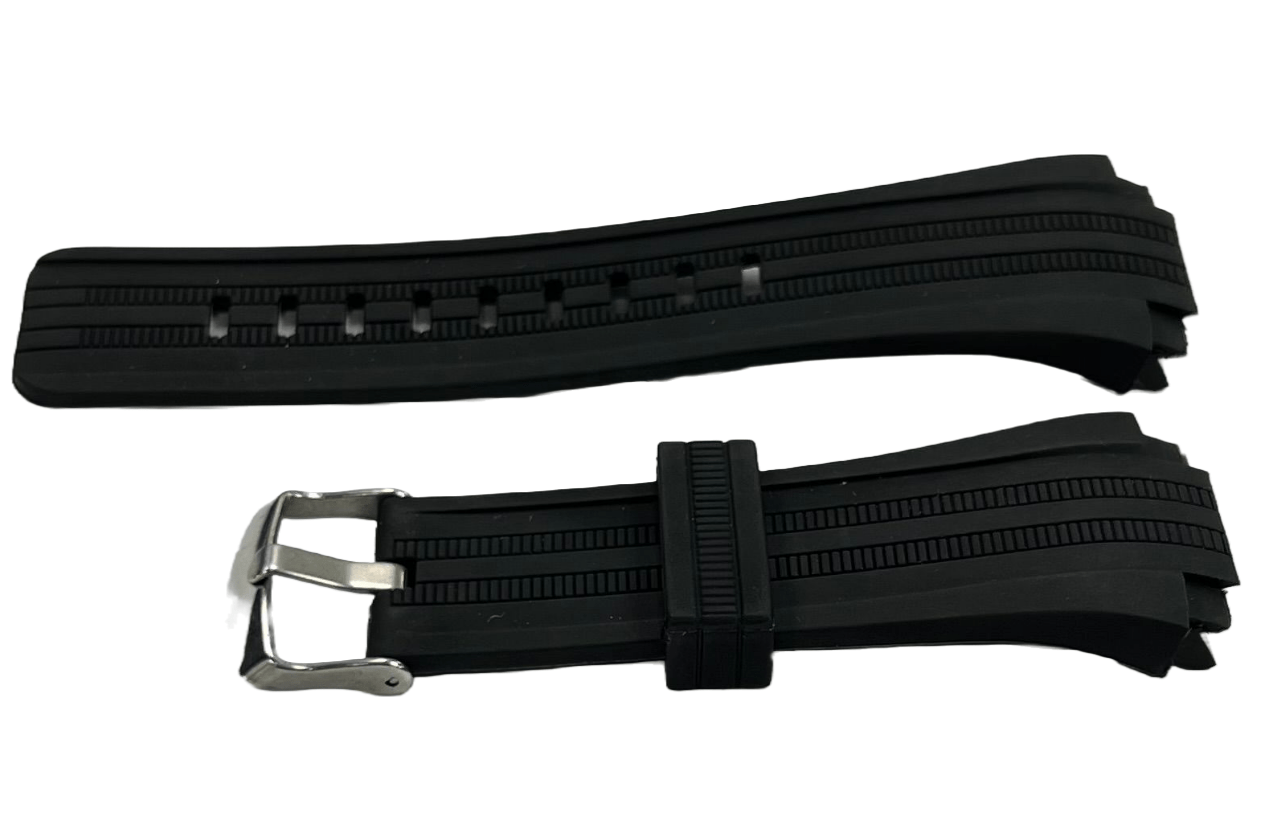 Fits CASIO G - Shock Black Rubber Watch Band Strap 0F SIZE 26MM - Universal Jewelers & Watch Tools Inc.