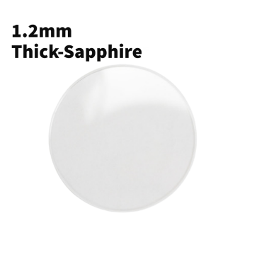 Round Flat Sapphire Watch Crystal 1.2mm Thick (Diameter 19mm to 40.0mm) - Universal Jewelers & Watch Tools Inc.