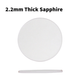 Round Flat Sapphire Watch Crystal 2.2mm Thick (Diameter 22.5mm to 38.5mm) - Universal Jewelers & Watch Tools Inc.