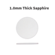 Round Flat Sapphire Watch Crystal 1.0mm Thick (Diameter 10.5mm to 45.0mm) - Universal Jewelers & Watch Tools Inc.