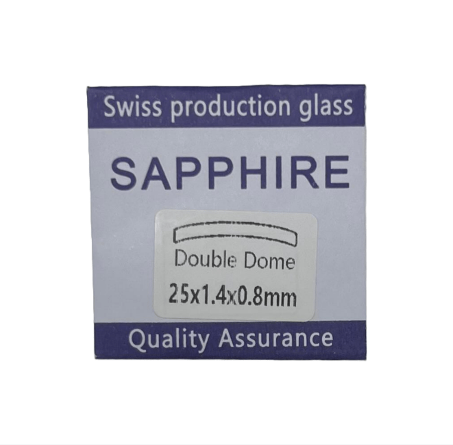 Double Domed And Round Sapphire Watch Crystal 0.8mm Thick - Universal Jewelers & Watch Tools Inc.