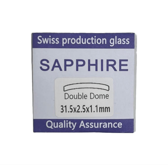 Double Domed And Round Sapphire Watch Crystal 1.1mm Thick - Universal Jewelers & Watch Tools Inc.
