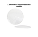 Double Domed And Round Sapphire Watch Crystal 1.5mm Thick - Universal Jewelers & Watch Tools Inc.