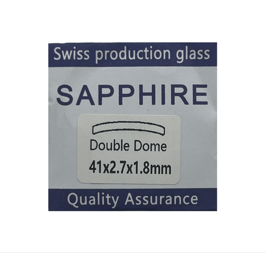 Double Domed And Round Sapphire Watch Crystal 1.8mm Thick - Universal Jewelers & Watch Tools Inc.