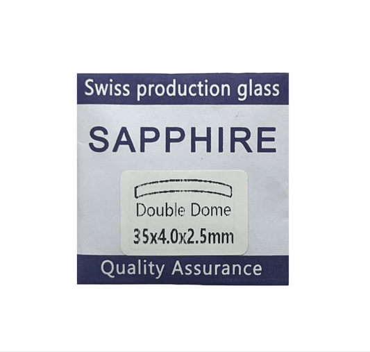 Double Domed And Round Sapphire Watch Crystal 2.5mm Thick - Universal Jewelers & Watch Tools Inc.