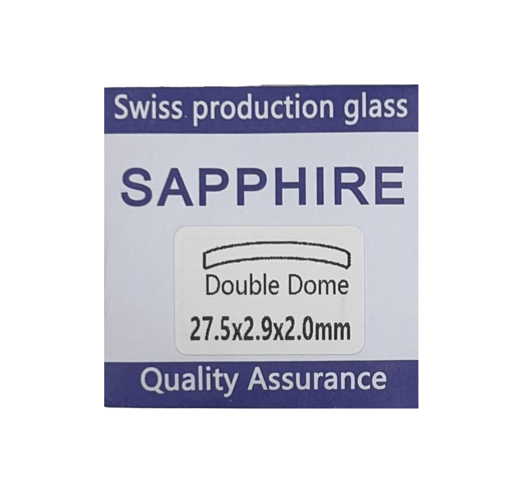 Double Domed And Round Sapphire Watch Crystal 2.0mm Thick - Universal Jewelers & Watch Tools Inc.