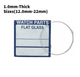 Watch Crystal Flat Round Mineral Glass Crystal 1mm Thick (12.0mm - 21.9mm) - Universal Jewelers & Watch Tools Inc.