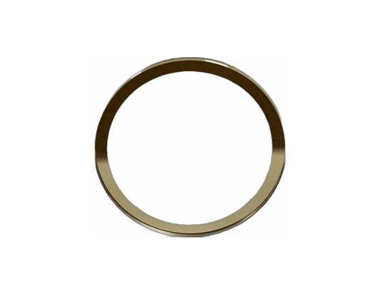 Magnified Glass Single Dome Watch Crystal with Yellow Golden Border Diameter 42.0 MM Thickness 1.5 MM Best Fit for Bulova Watch Series - Universal Jewelers & Watch Tools Inc.