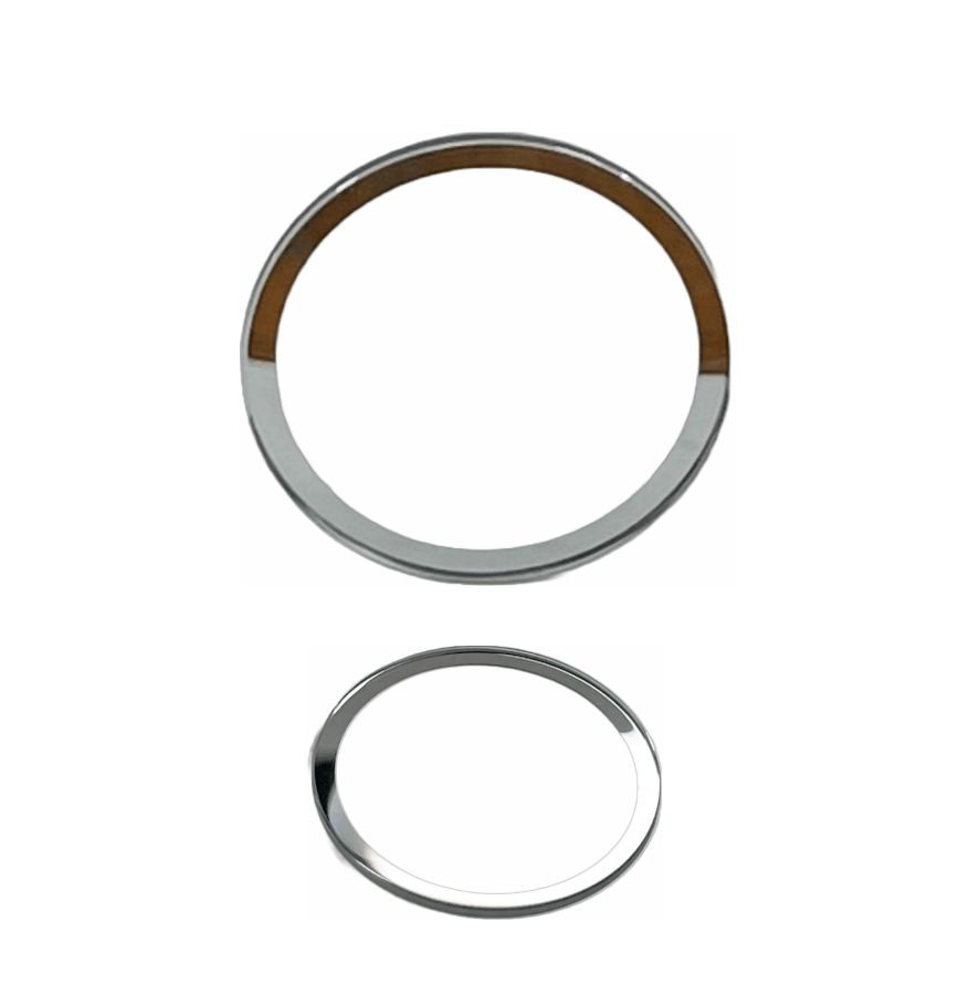 Magnified Glass Single Dome Watch Crystal with Silver Border Diameter 42.0 MM Thickness 1.5 MM Best Fit for Bulova Watch Series - Universal Jewelers & Watch Tools Inc.