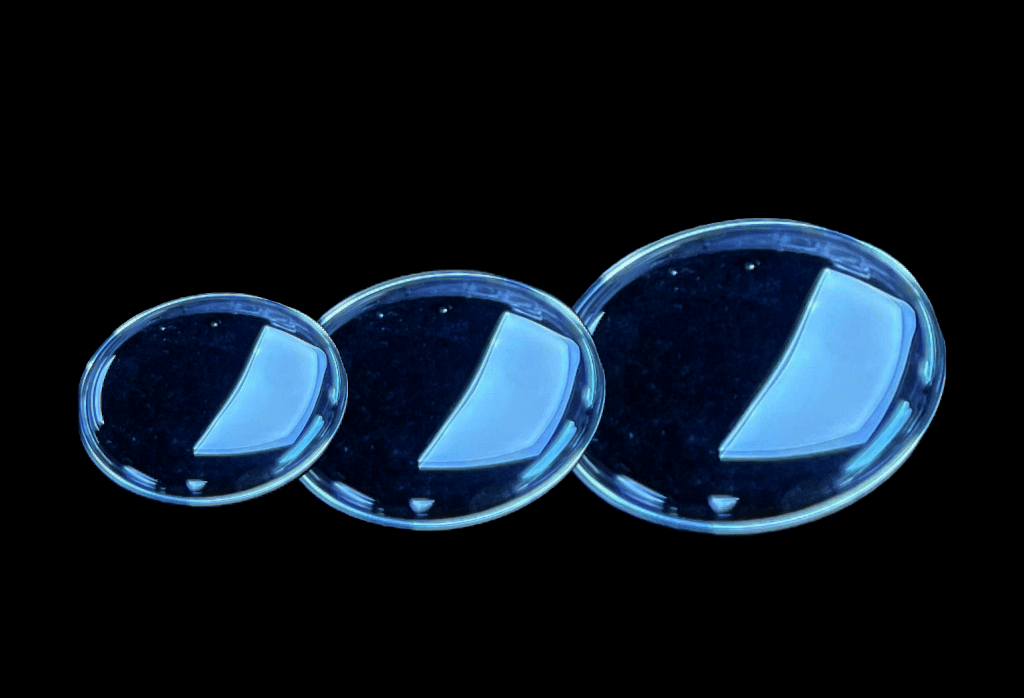 High Domed Acrylic Plastic Crystals for Pocket Watch, Domed Height 4.0mm Diameter (45.2mm - 50.0mm) - Universal Jewelers & Watch Tools Inc.